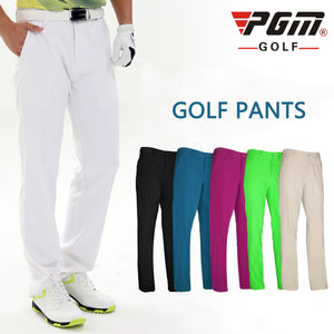 Navy, Blue, Rose Red, White, Green, Orange, Gray Golf men's pants