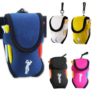 White, Yellow, Black, Pink, Red, Blue, & Orange Portable Mini Golf Bag
